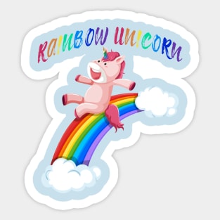 Rainbow Unicorn Lover Sticker